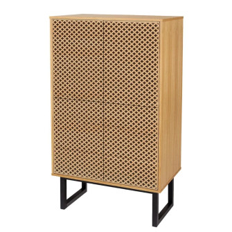 Camden Diamond aukšta komoda (su lentynomis) Camden Diamond aukšta komoda (su lentynomis)